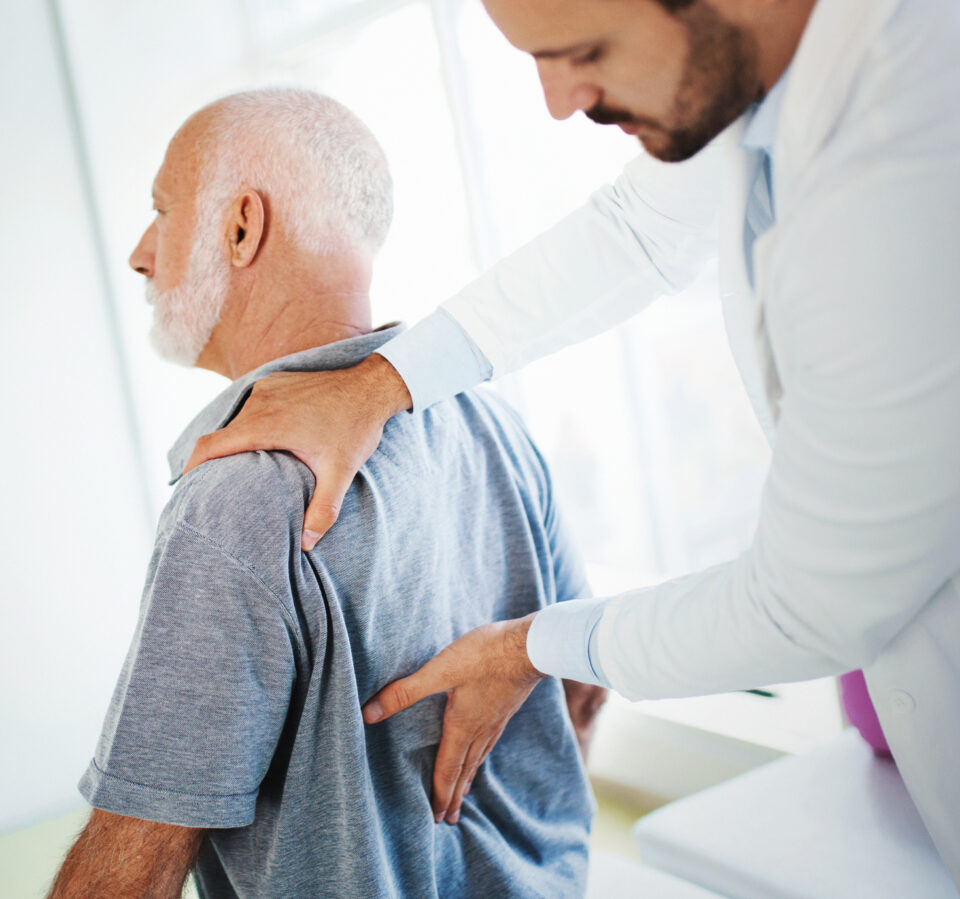 Lower back pain medical examination